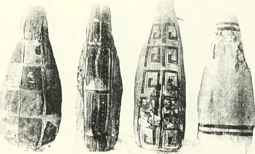 An illustration from The Cemeteries of Abydos, 1913, leaf 106