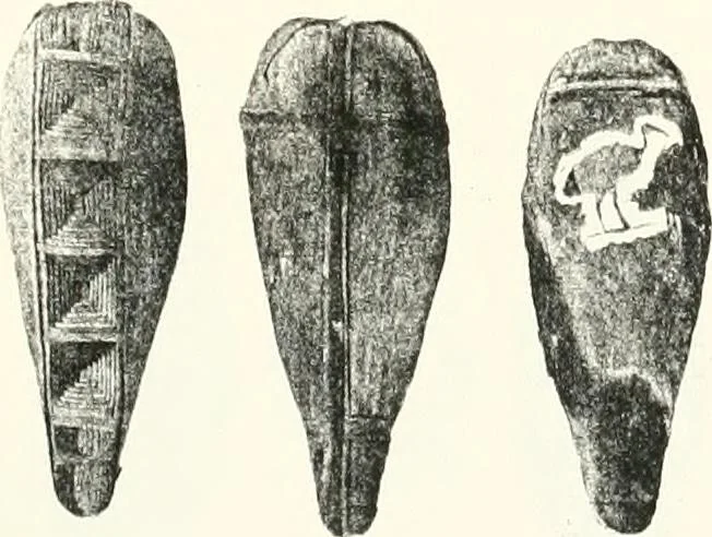 An illustration from The Cemeteries of Abydos, 1913, leaf 106