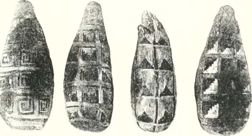 An illustration from The Cemeteries of Abydos, 1913, leaf 108