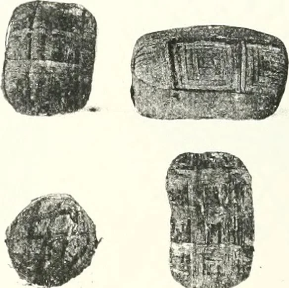 An illustration from The Cemeteries of Abydos, 1913, leaf 110
