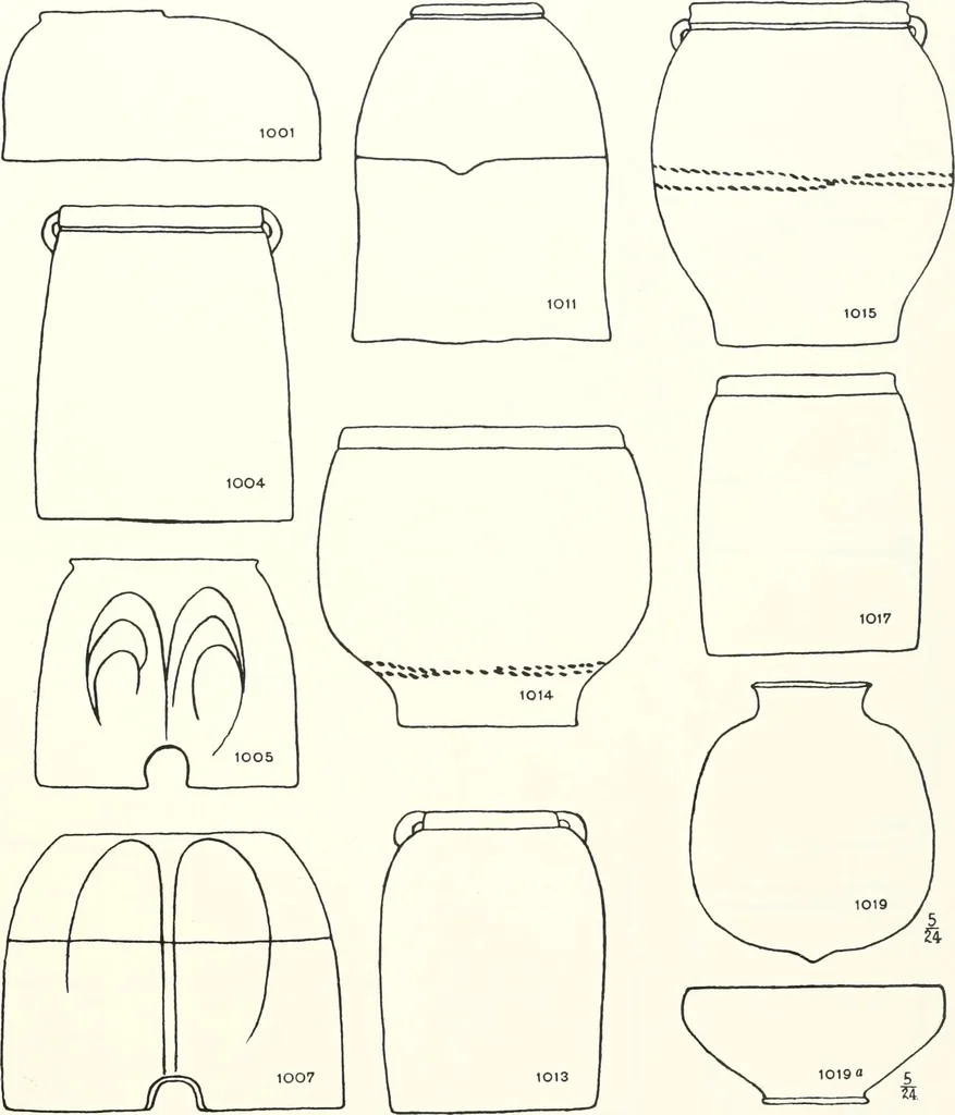 An illustration from The Cemeteries of Abydos, 1913, leaf 114