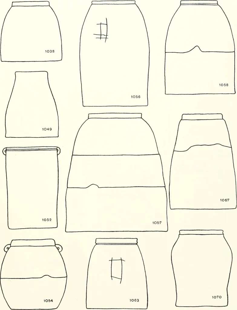 An illustration from The Cemeteries of Abydos, 1913, leaf 118