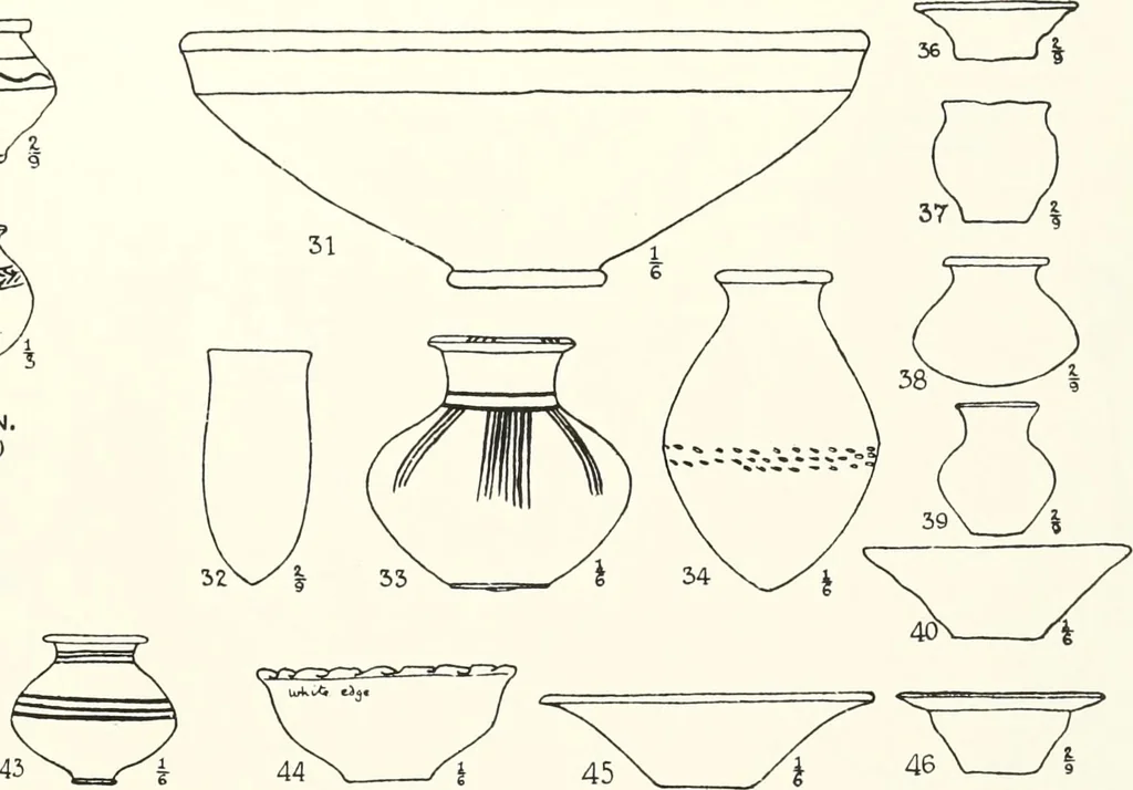 An illustration from The Cemeteries of Abydos, 1913, leaf 78