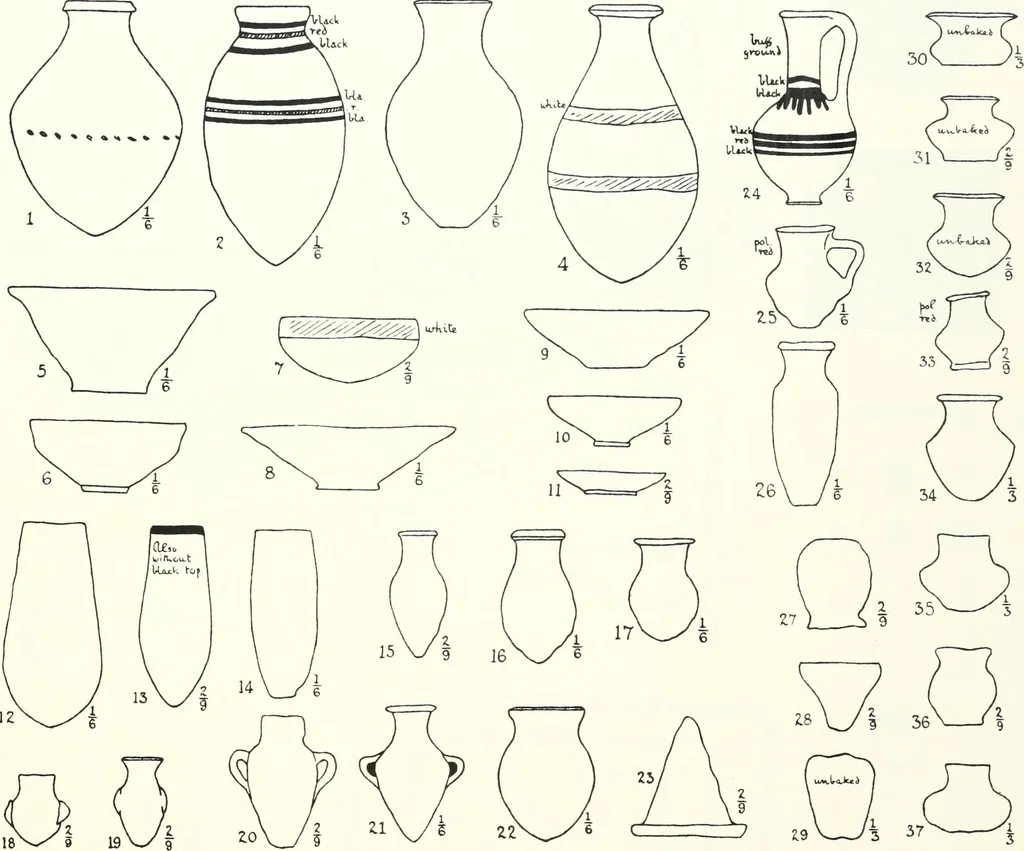 An illustration from The Cemeteries of Abydos, 1913, leaf 82