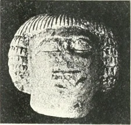 An illustration from The Cemeteries of Abydos, 1913, leaf 86