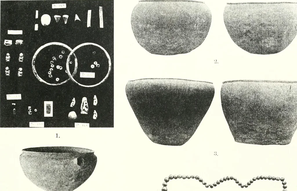 An illustration from The Cemeteries of Abydos, 1913, leaf 86