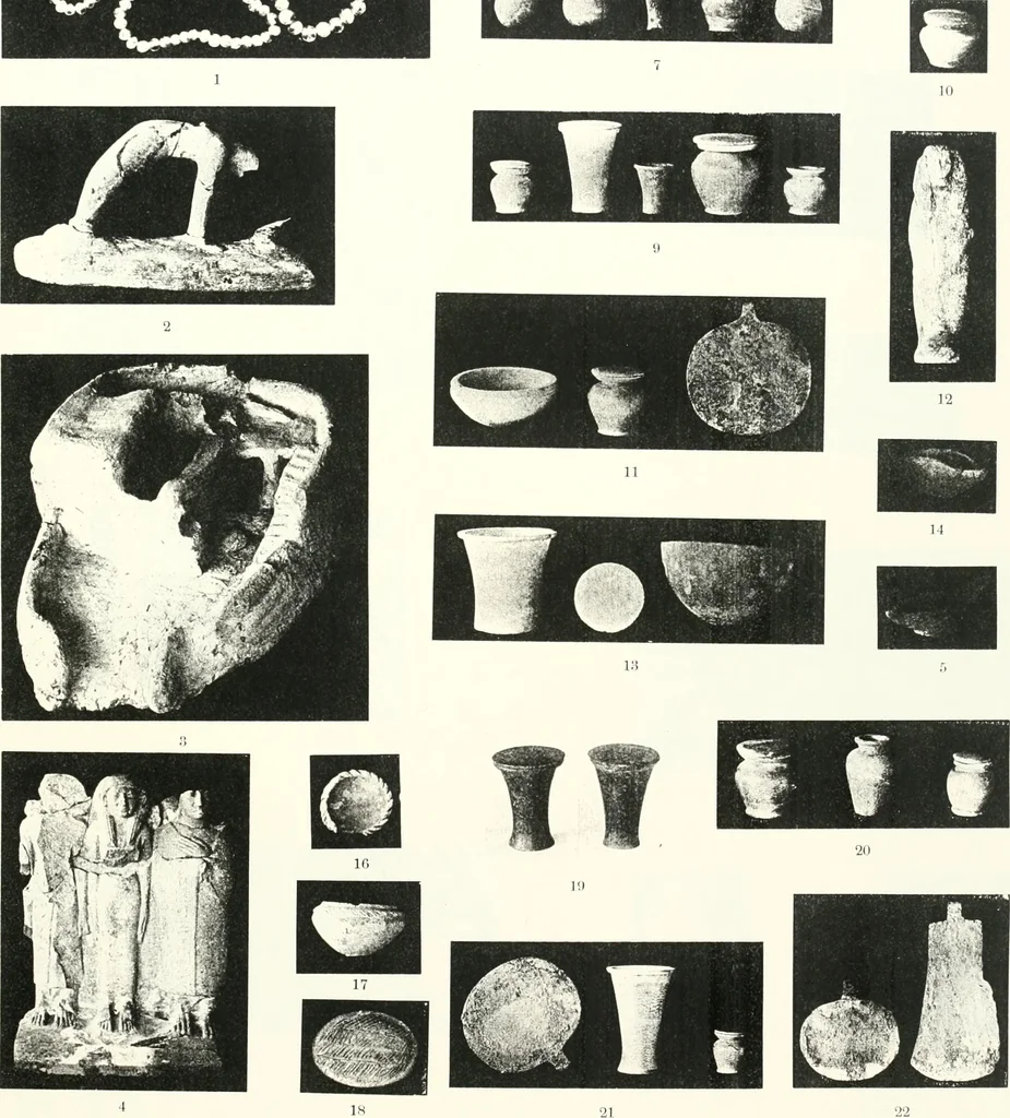 An illustration from The Cemeteries of Abydos, 1913, leaf 88