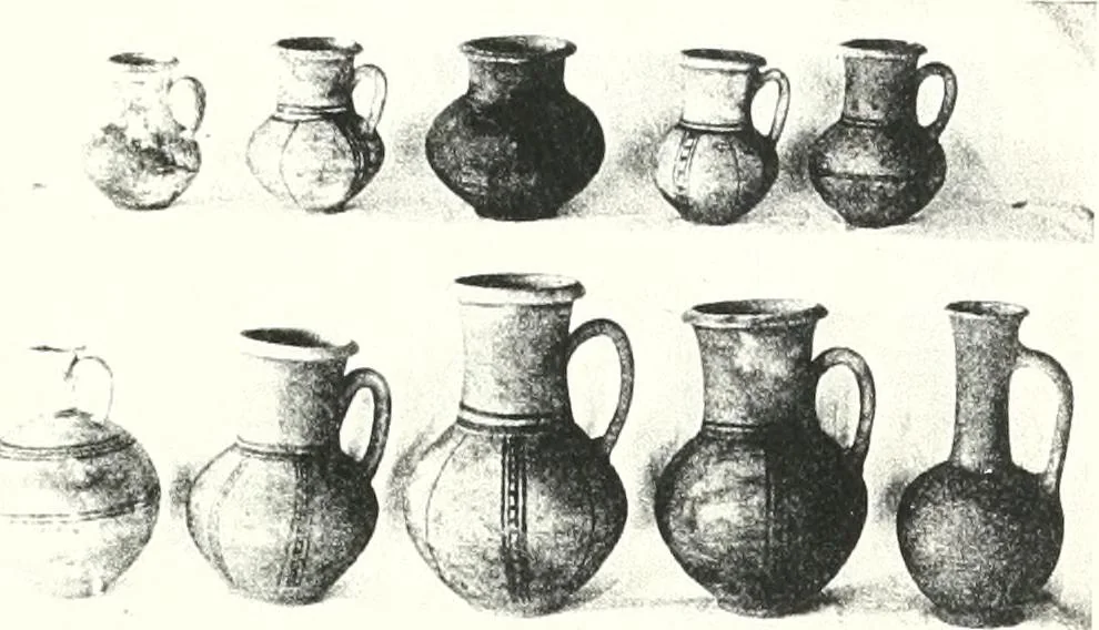 An illustration from The Cemeteries of Abydos, 1913, leaf 94