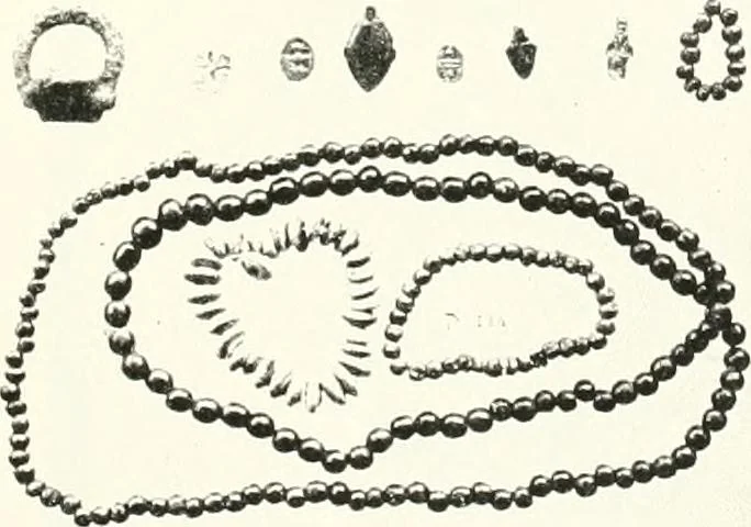 An illustration from The Cemeteries of Abydos, 1913, leaf 94