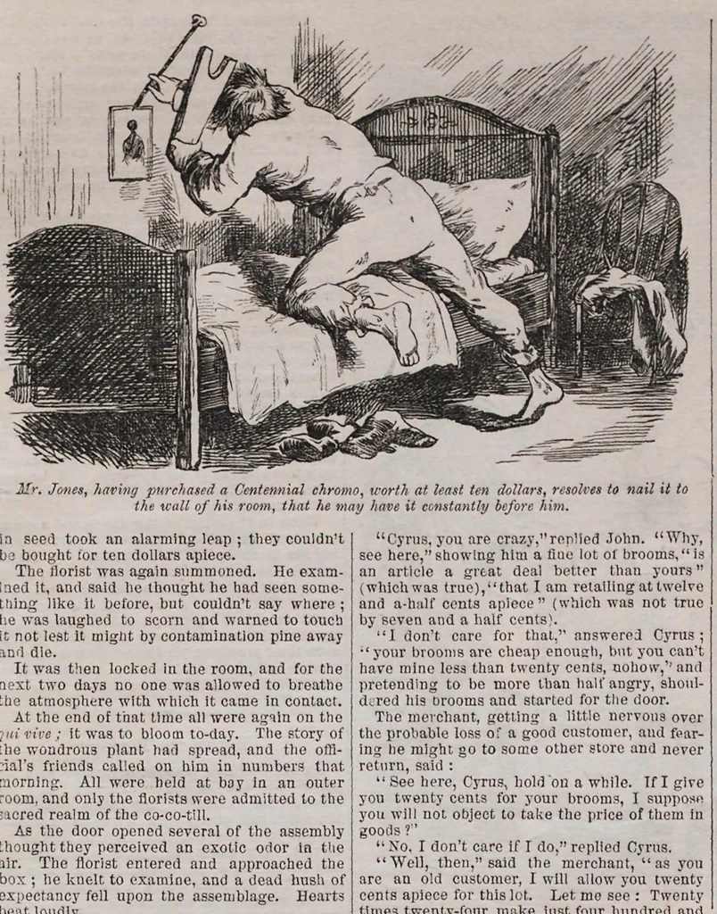 An illustration from Centennial fun, 1876, leaf 13
