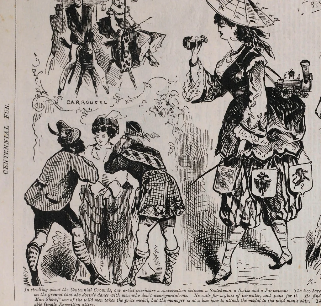 An illustration from Centennial fun, 1876, leaf 33