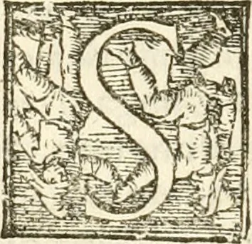 An illustration from Cento givochi liberali, et d'ingegno, 1551, leaf 117