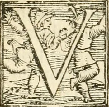 An illustration from Cento givochi liberali, et d'ingegno, 1551, leaf 129