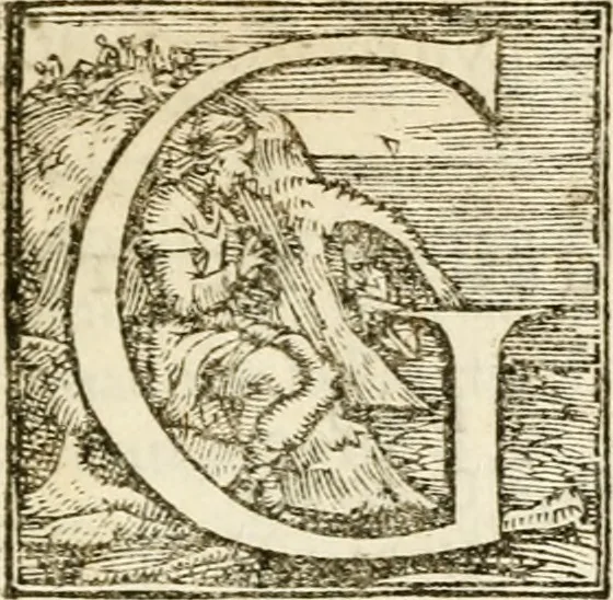 An illustration from Cento givochi liberali, et d'ingegno, 1551, leaf 132