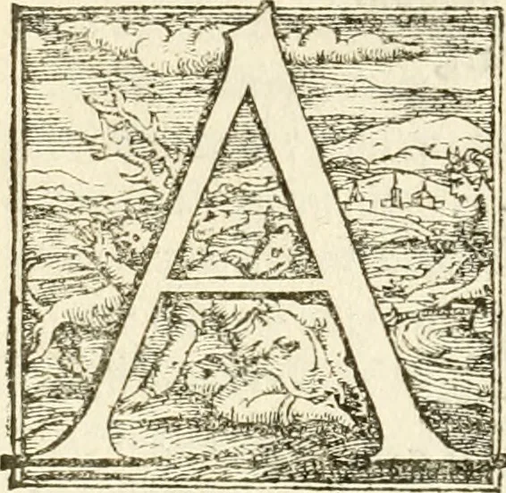 An illustration from Cento givochi liberali, et d'ingegno, 1551, leaf 167