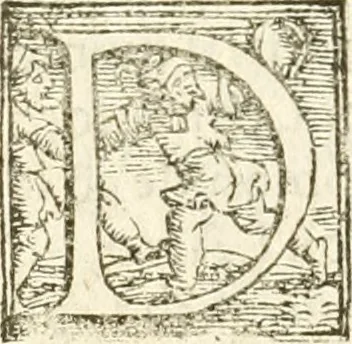 An illustration from Cento givochi liberali, et d'ingegno, 1551, leaf 183