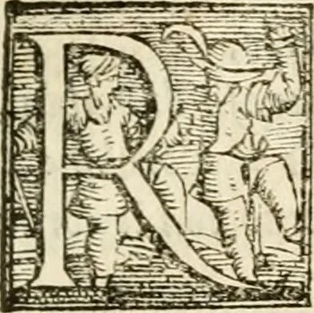 An illustration from Cento givochi liberali, et d'ingegno, 1551, leaf 186
