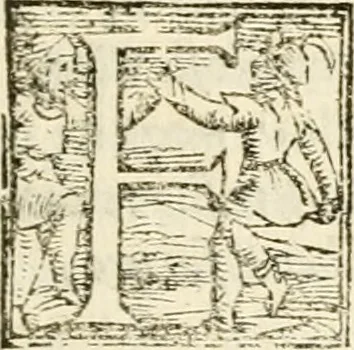 An illustration from Cento givochi liberali, et d'ingegno, 1551, leaf 192