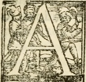 An illustration from Cento givochi liberali, et d'ingegno, 1551, leaf 232