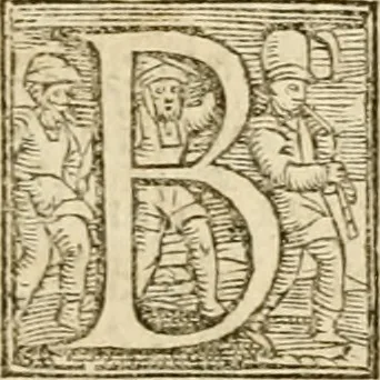 An illustration from Cento givochi liberali, et d'ingegno, 1551, leaf 24