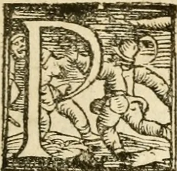An illustration from Cento givochi liberali, et d'ingegno, 1551, leaf 252