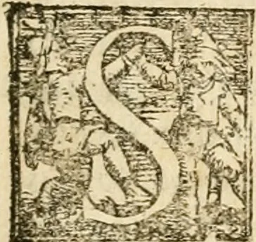 An illustration from Cento givochi liberali, et d'ingegno, 1551, leaf 254