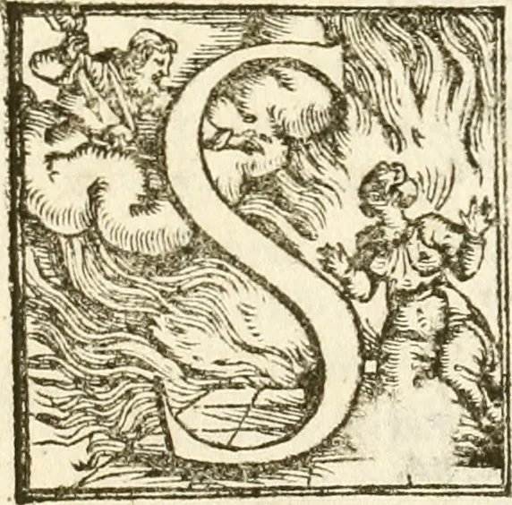 An illustration from Cento givochi liberali, et d'ingegno, 1551, leaf 273