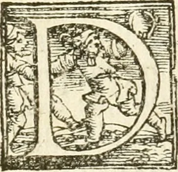An illustration from Cento givochi liberali, et d'ingegno, 1551, leaf 277