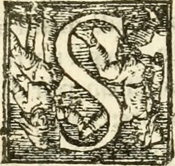 An illustration from Cento givochi liberali, et d'ingegno, 1551, leaf 303