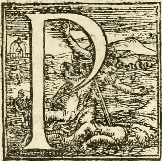 An illustration from Cento givochi liberali, et d'ingegno, 1551, leaf 307