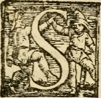 An illustration from Cento givochi liberali, et d'ingegno, 1551, leaf 320
