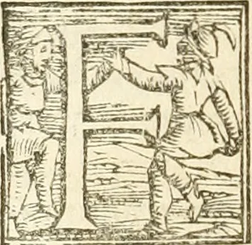 An illustration from Cento givochi liberali, et d'ingegno, 1551, leaf 33