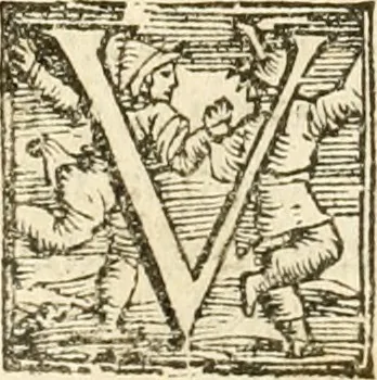 An illustration from Cento givochi liberali, et d'ingegno, 1551, leaf 331