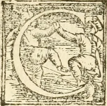An illustration from Cento givochi liberali, et d'ingegno, 1551, leaf 51