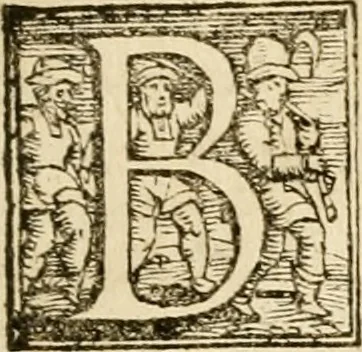 An illustration from Cento givochi liberali, et d'ingegno, 1551, leaf 54