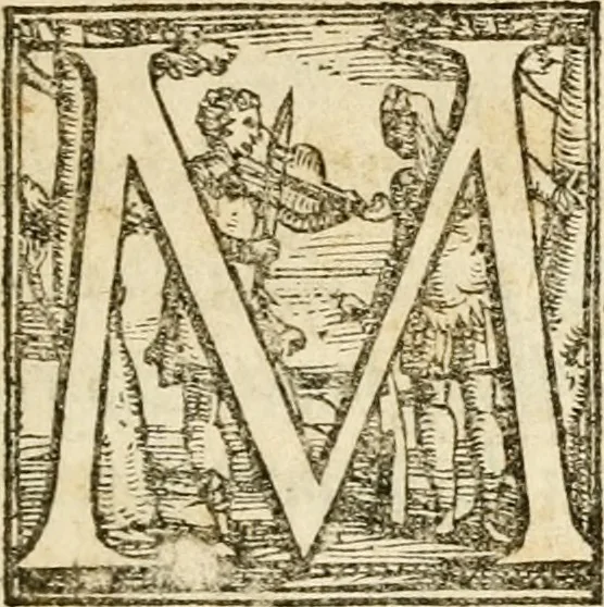 An illustration from Cento givochi liberali, et d'ingegno, 1551, leaf 6