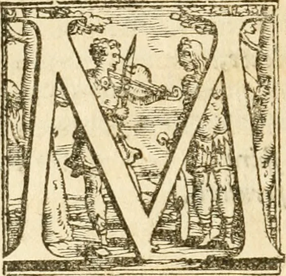 An illustration from Cento givochi liberali, et d'ingegno, 1551, leaf 73