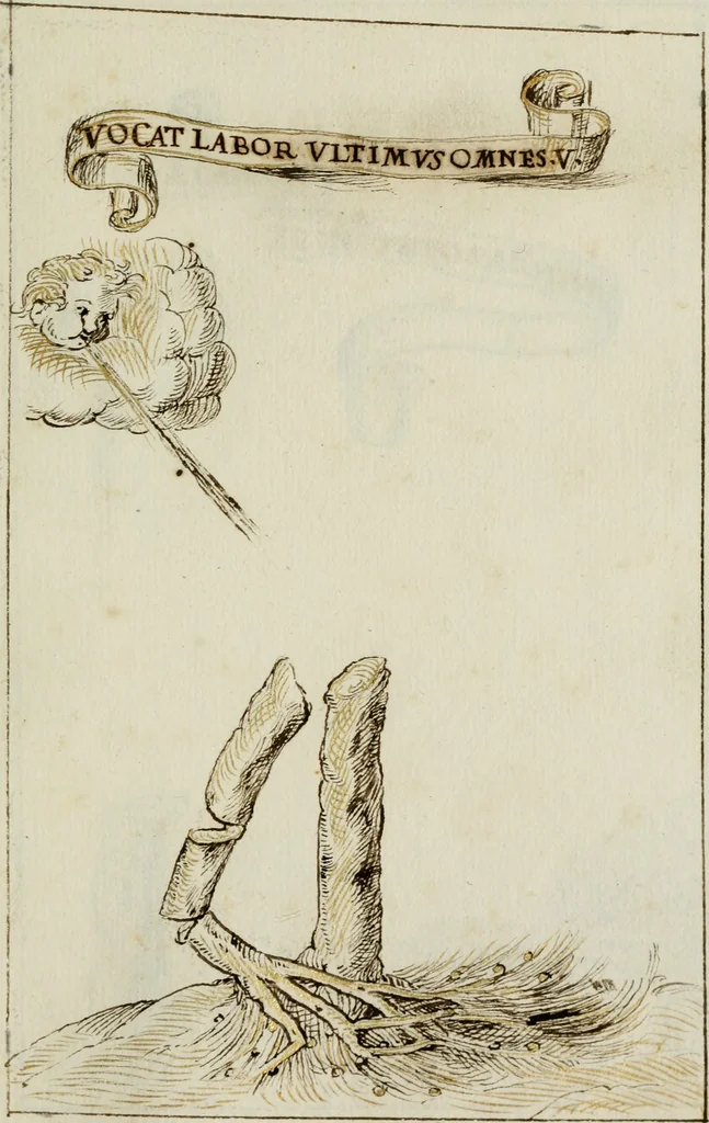 An illustration from Cento imprese, 1615, leaf 128