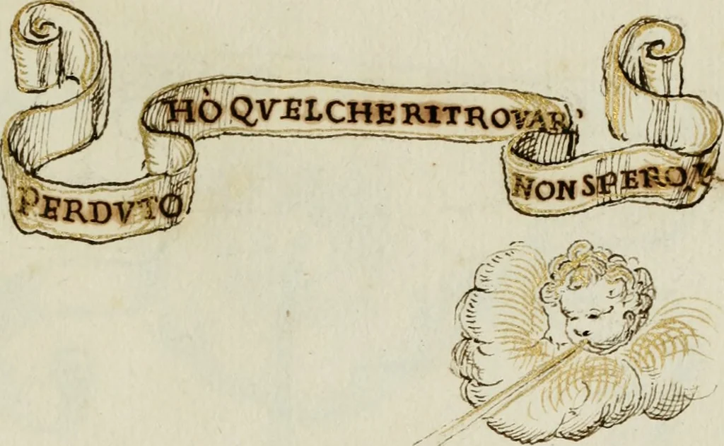 An illustration from Cento imprese, 1615, leaf 138