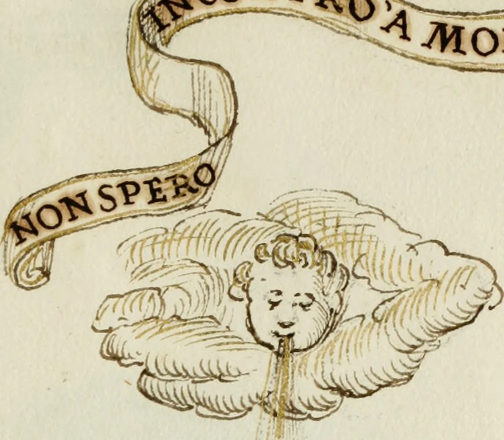An illustration from Cento imprese, 1615, leaf 186