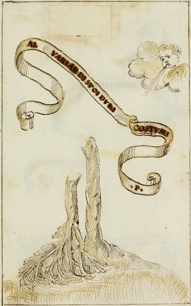 An illustration from Cento imprese, 1615, leaf 90