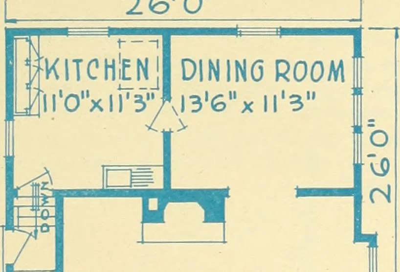 An illustration from Central's book of homes, 1920, leaf 10
