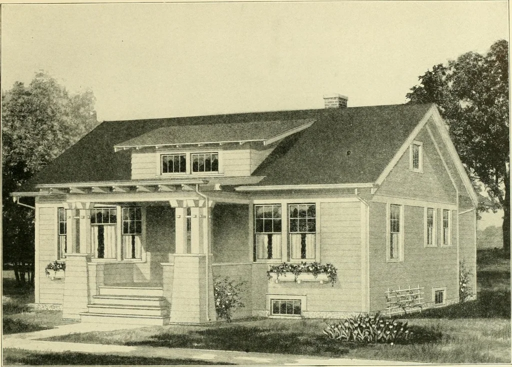An illustration from Central's book of homes, 1920, leaf 100