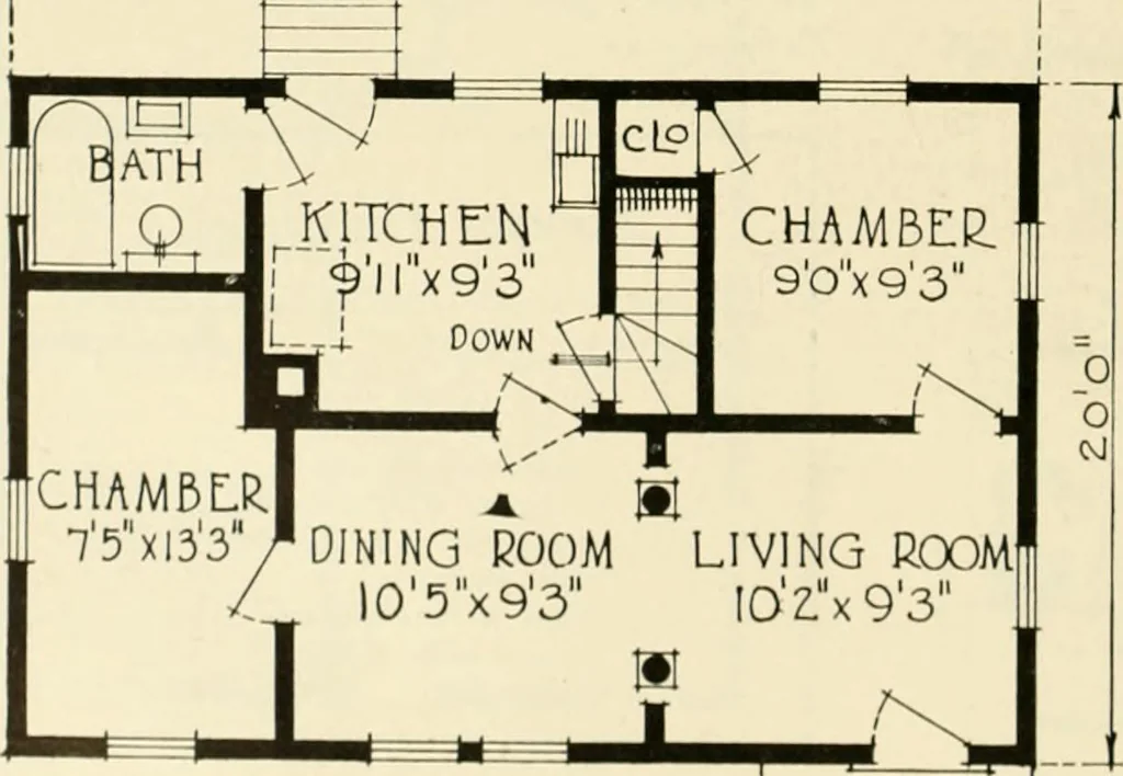 An illustration from Central's book of homes, 1920, leaf 103