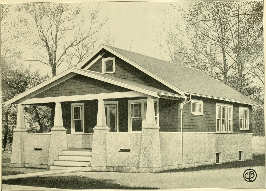 An illustration from Central's book of homes, 1920, leaf 104
