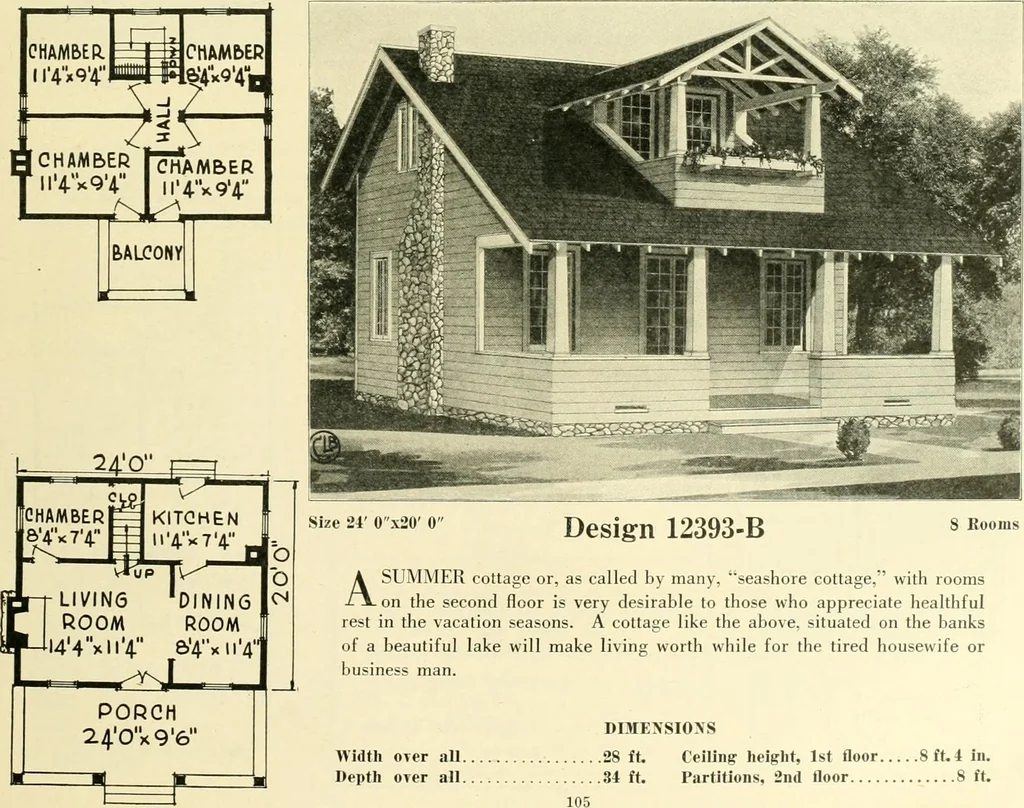 An illustration from Central's book of homes, 1920, leaf 106