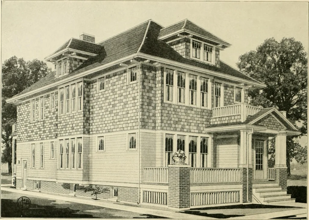 An illustration from Central's book of homes, 1920, leaf 107