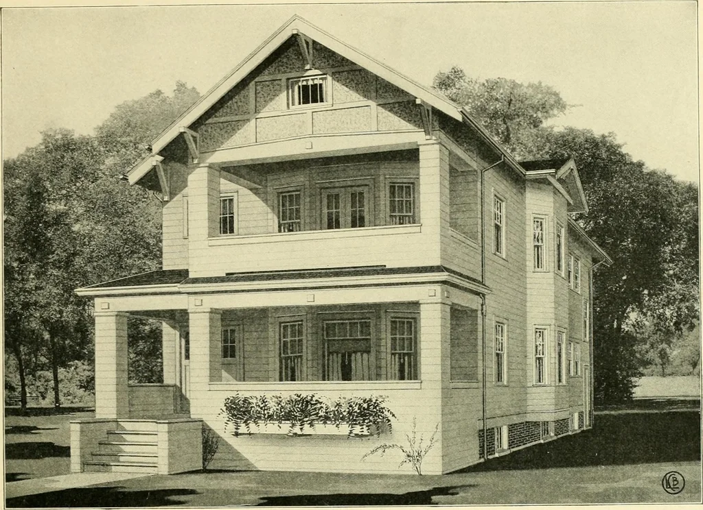 An illustration from Central's book of homes, 1920, leaf 108