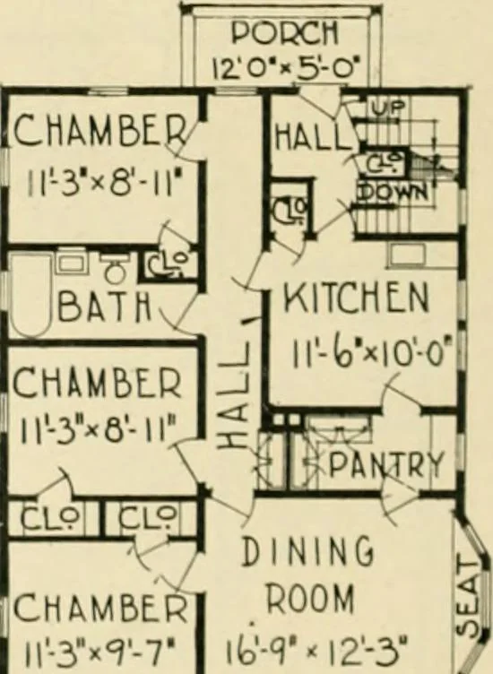 An illustration from Central's book of homes, 1920, leaf 109