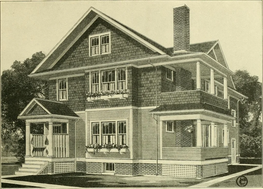 An illustration from Central's book of homes, 1920, leaf 110